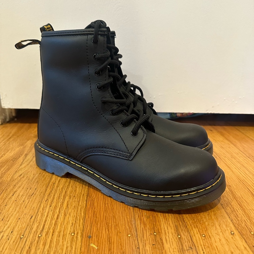 Dr. Martens 1460 Black Leather Combat Boots